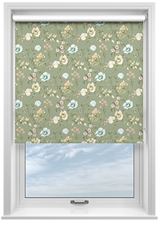 Longmoor, Spring Green - Roller Blind
